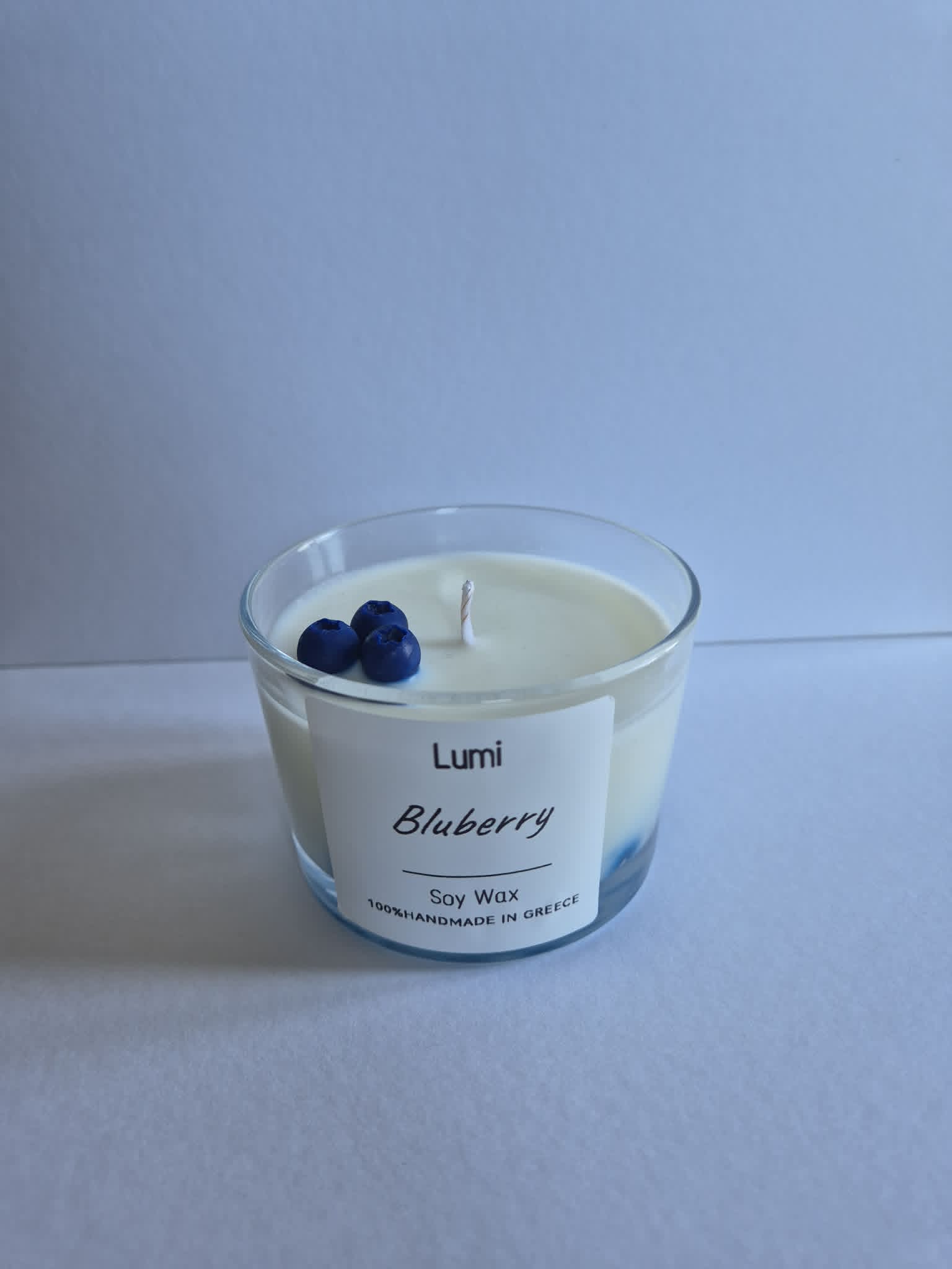 Χειροποίητο Κερί Σόγιας Blueberry